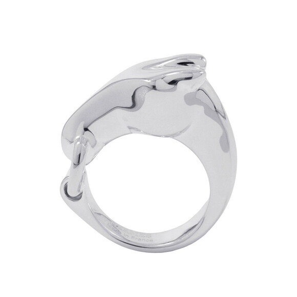 HERMES Silver Ring - Picture 2 of 9